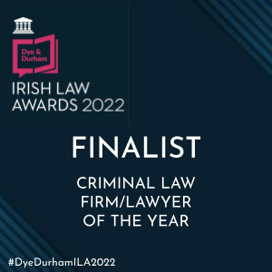 CRIMINAL LAW FIRM LAWYER OF THE YEAR - Finalist
